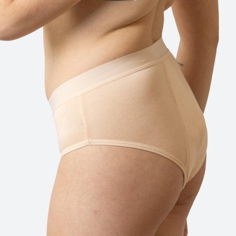 3 pz Mutandine mestruali Ecowoman per adolescenti running Flusso abbondante 3/4