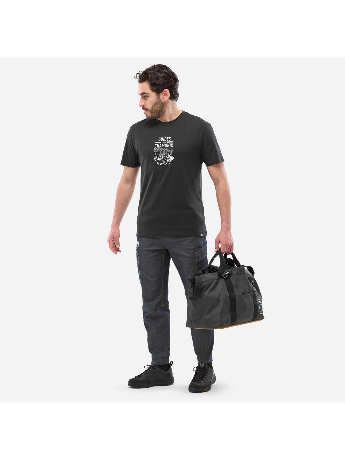 T-Shirt Escalade pour homme COMPAGNIE DES GUIDES CHAMONIX LOGO 3/6