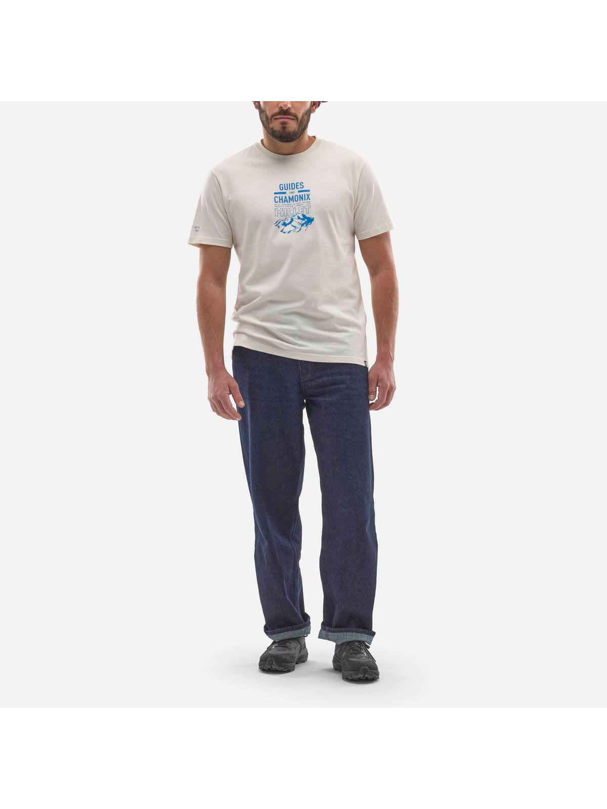 T-Shirt Escalade pour homme COMPAGNIE DES GUIDES CHAMONIX LOGO 5/6