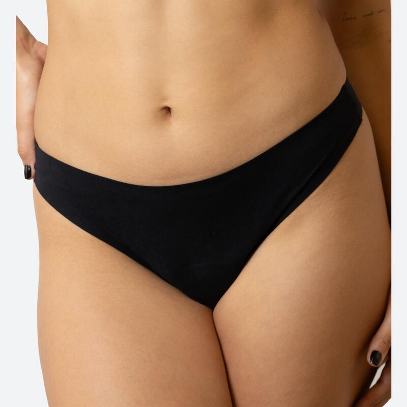 3 pz perizoma mestruale Ecowoman Senza cuciture Flusso medio 2/5