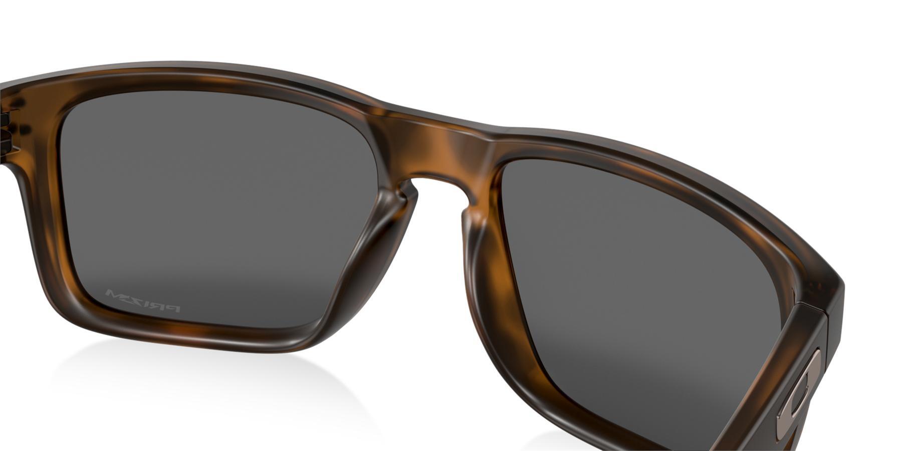 Oakley HOLBROOK MATTE BROWN TORTOISE Sunglasses PRIZM BLACK 4/7