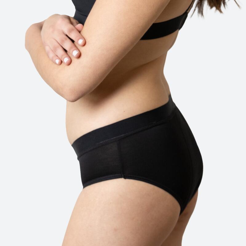 3 pz Mutandine mestruali Ecowoman per adolescenti running Flusso abbondante 3/5