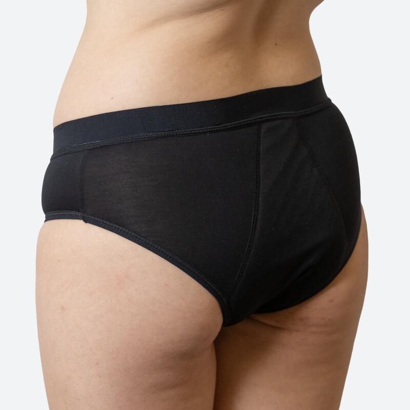 3 pz Mutandine mestruali Ecowoman per adolescenti running Flusso abbondante 4/5