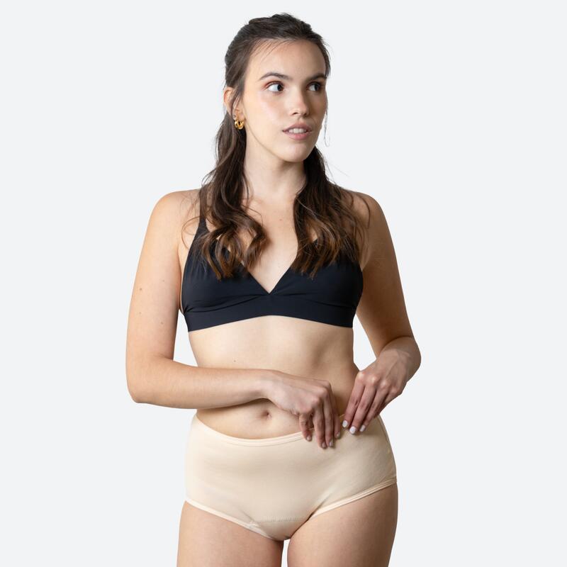 High Waist Period Underwear Ecowoman for Teens Heavy Flow