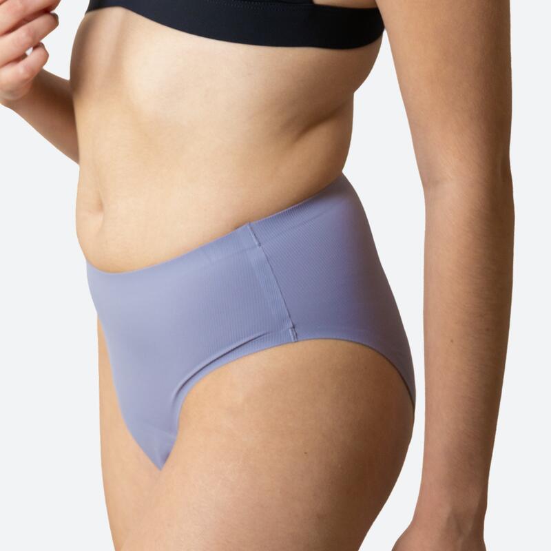 Mutandine Mestruali Senza Cuciture A Vita Alta running Flusso abbondante 3/4