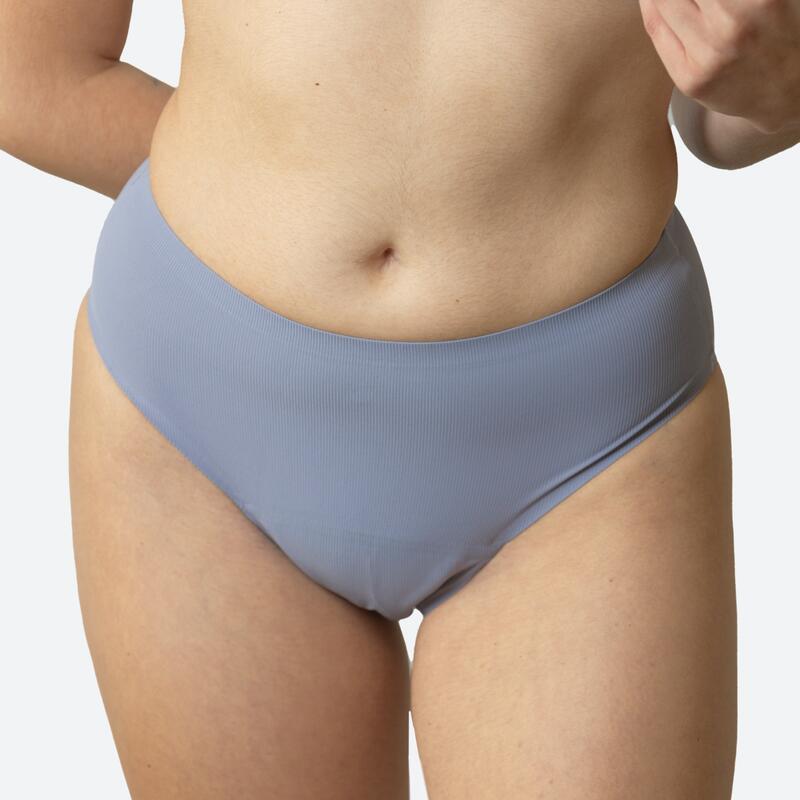 Mutandine Mestruali Senza Cuciture A Vita Alta running Flusso abbondante 2/4