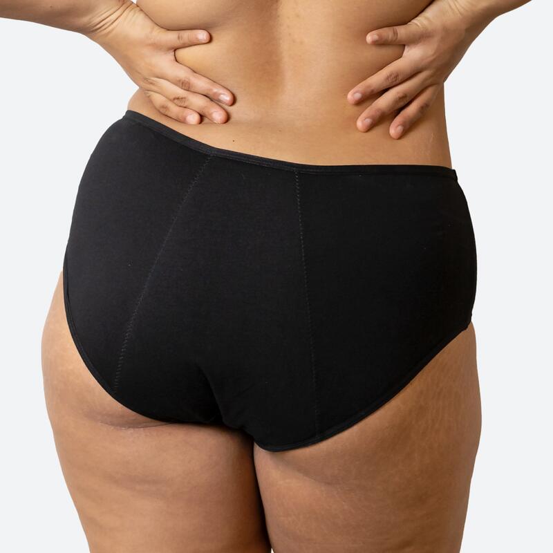 Cuecas menstruais Ecowoman cintura alta Fluxo Pesado 4/5