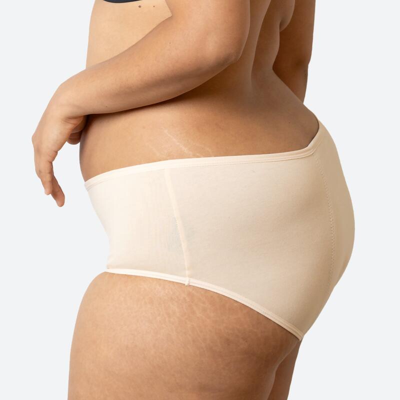 Mutandine mestruali Ecowoman A vita alta running Flusso abbondante 3/5