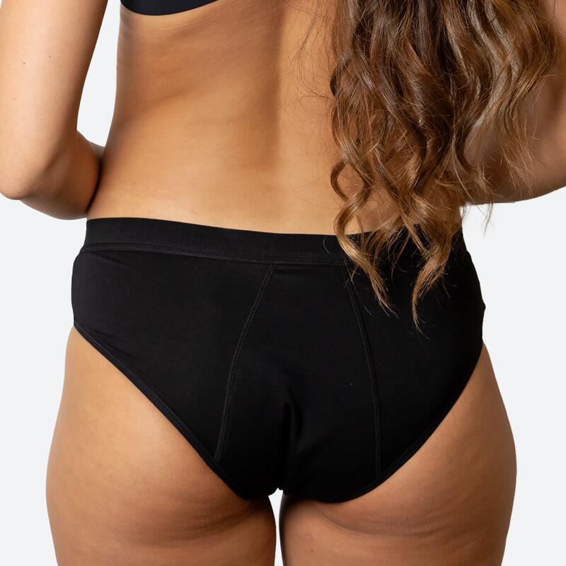 DIM Protect Slip Mestruali Flusso Medio - Cotone Organico, Certificazione Oeko-Tex, Donna