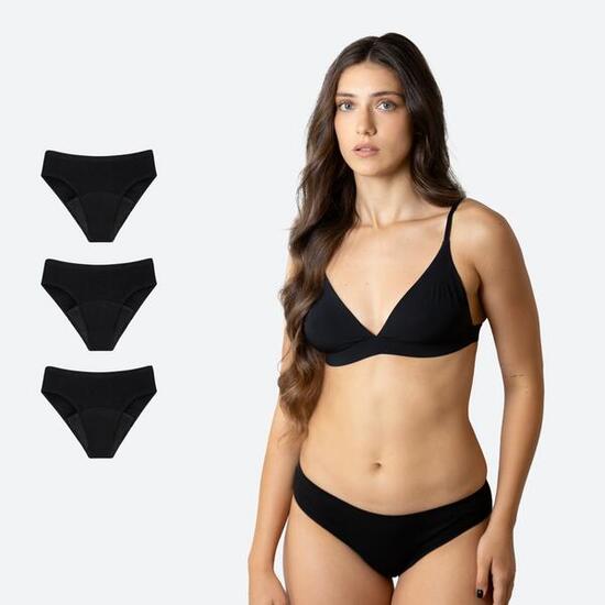 Mutandine mestruali Senza cuciture running Flusso abbondante