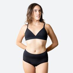 Culotte Menstruelle Noire Respirante Fille Flux Abondant