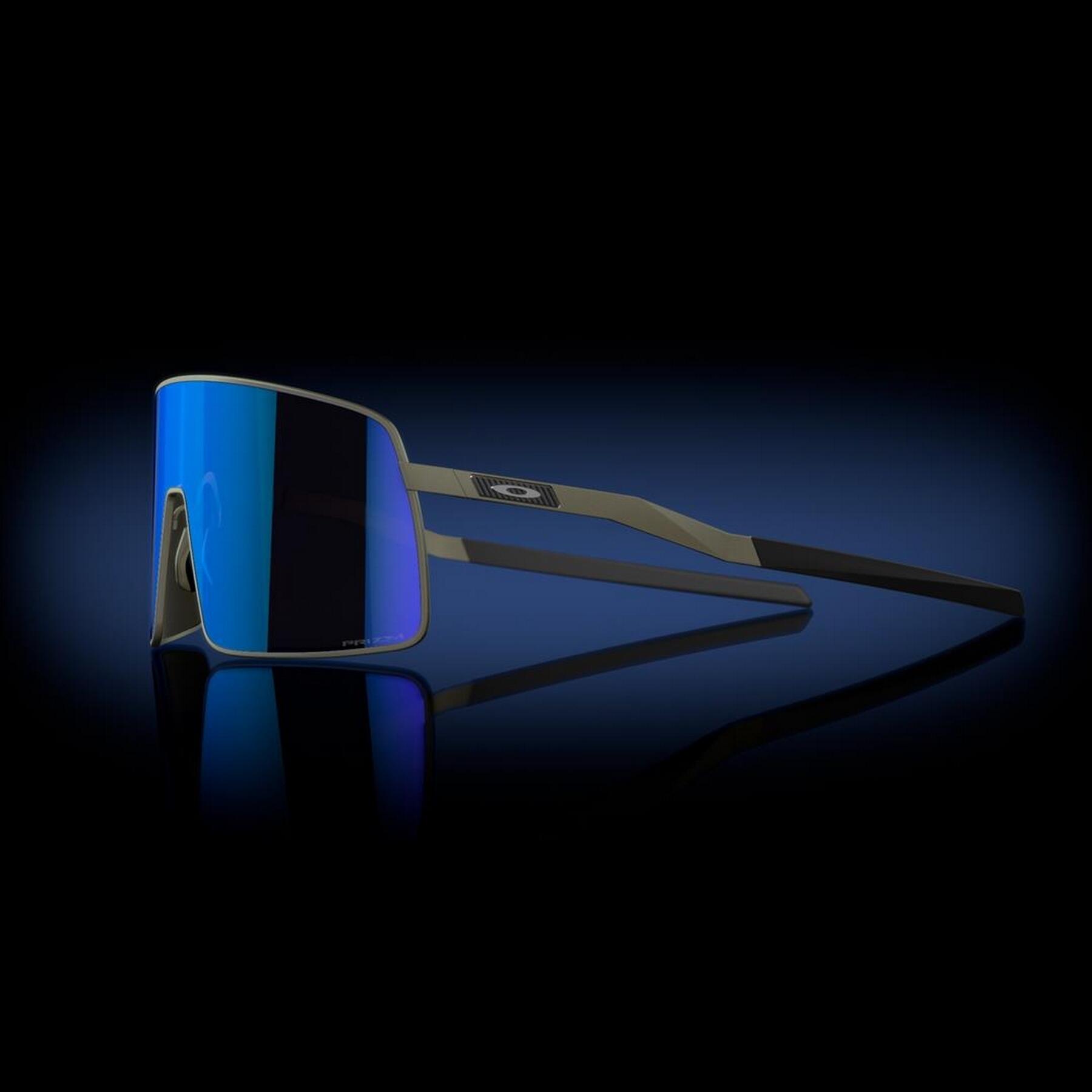 Oakley Sutro TI Satin Lead/ Prizm Sapphire 4/6