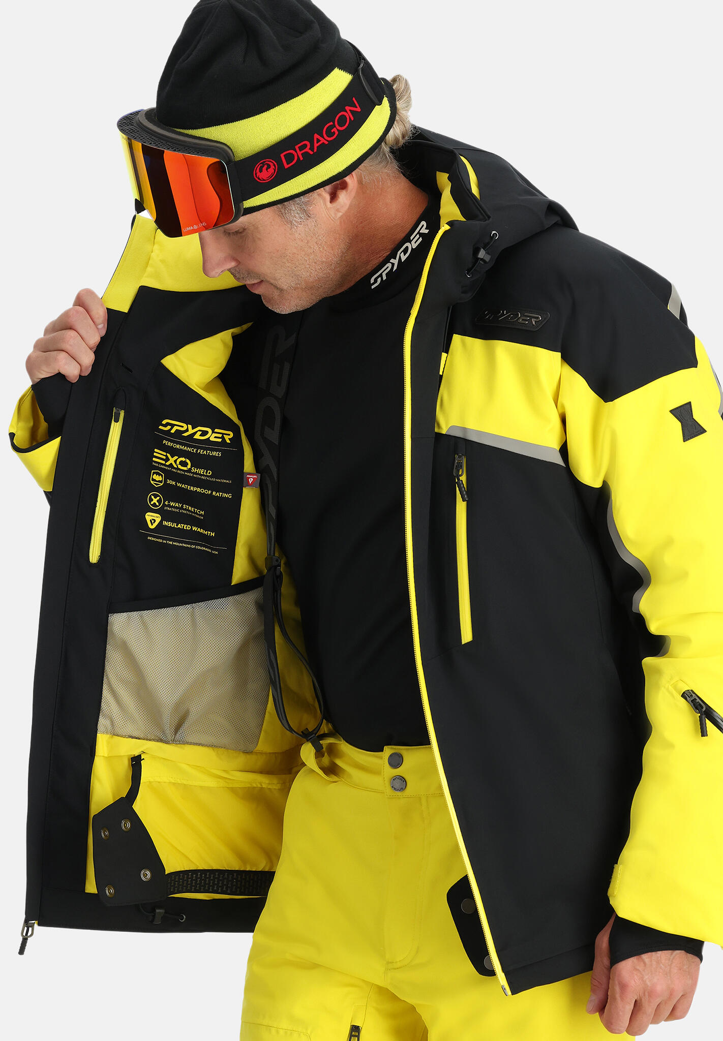 Ski Jacket Ski Men - LEADER 30K 5/6