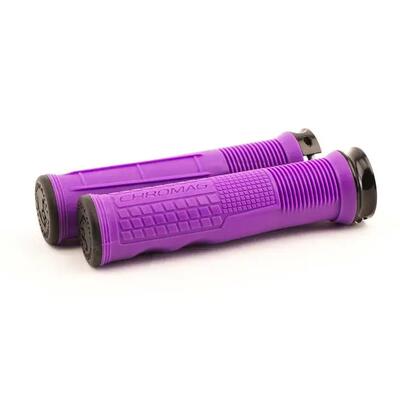 Enkelklem handvatten voor fiets chromag