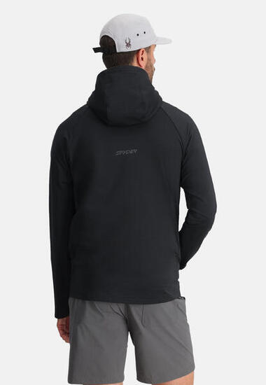 Hoodie Ski, Hiking Herren - GRIDWEB FLEECE