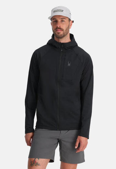 Hoodie Ski, Hiking Herren - GRIDWEB FLEECE
