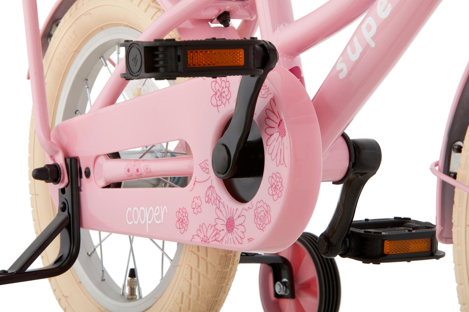 SuperSuper Cooper Kinderfiets - 14 inch - Rose 4/6