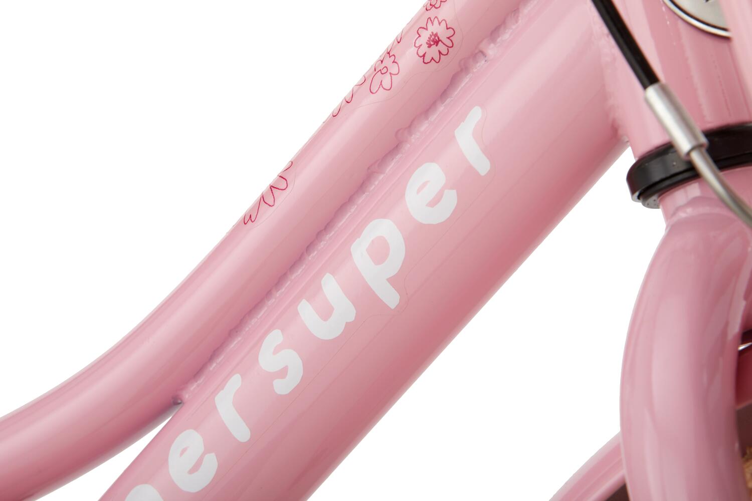 SuperSuper Cooper Kinderfiets - 14 inch - Rose 6/6
