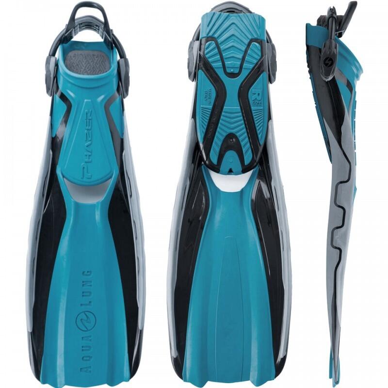 AQUALUNG Ploutve PHAZER ADJ Petrol Aqualung