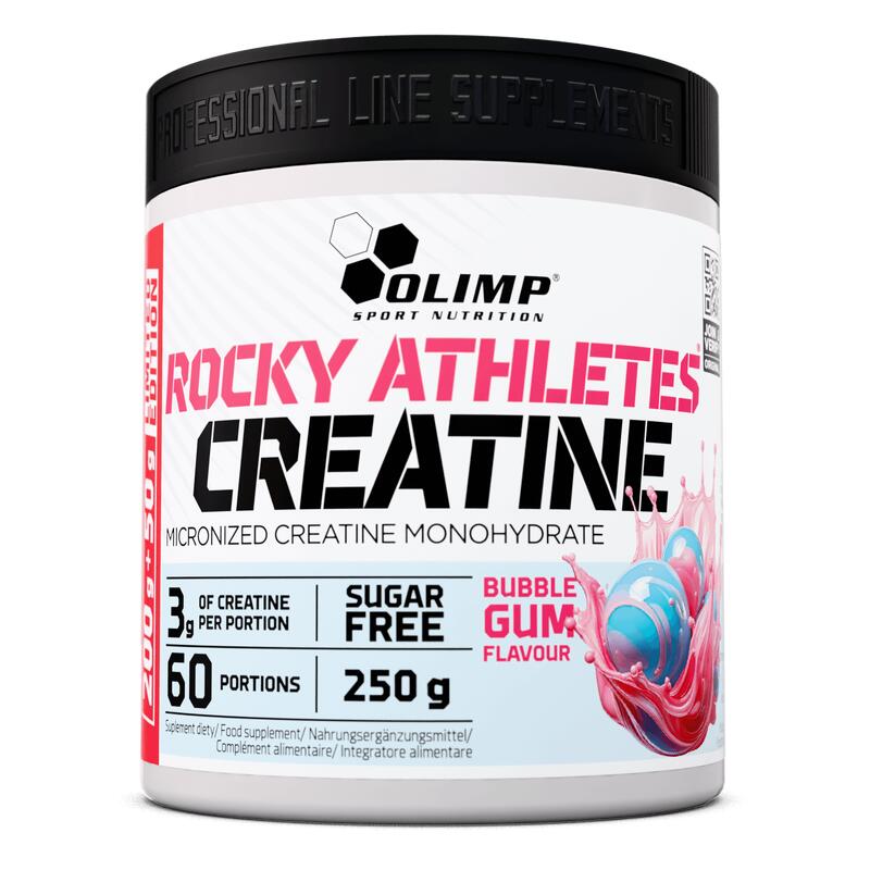 Kreatyna Olimp Rocky Athletes® Creatine - 250 g Bubble Gum