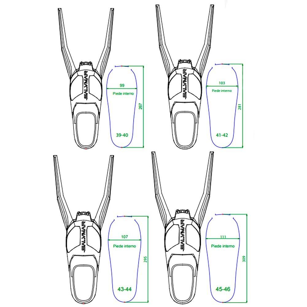 Ploutve na freediving Speeder 3/3