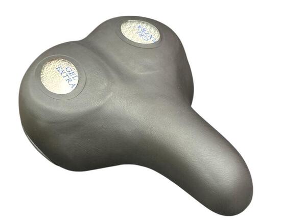 Fahrradsattel Damen/Herren Gel Sattel Comfort Schwarz