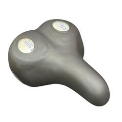 Selle de vélo Dames/Hommes Siège Gel Confort Noir