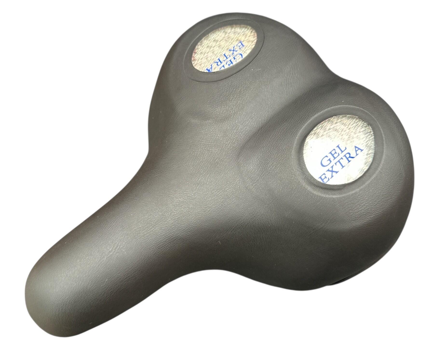 Sillín de bicicleta para mujer/hombre, sillín de gel, confort, negro 5/7