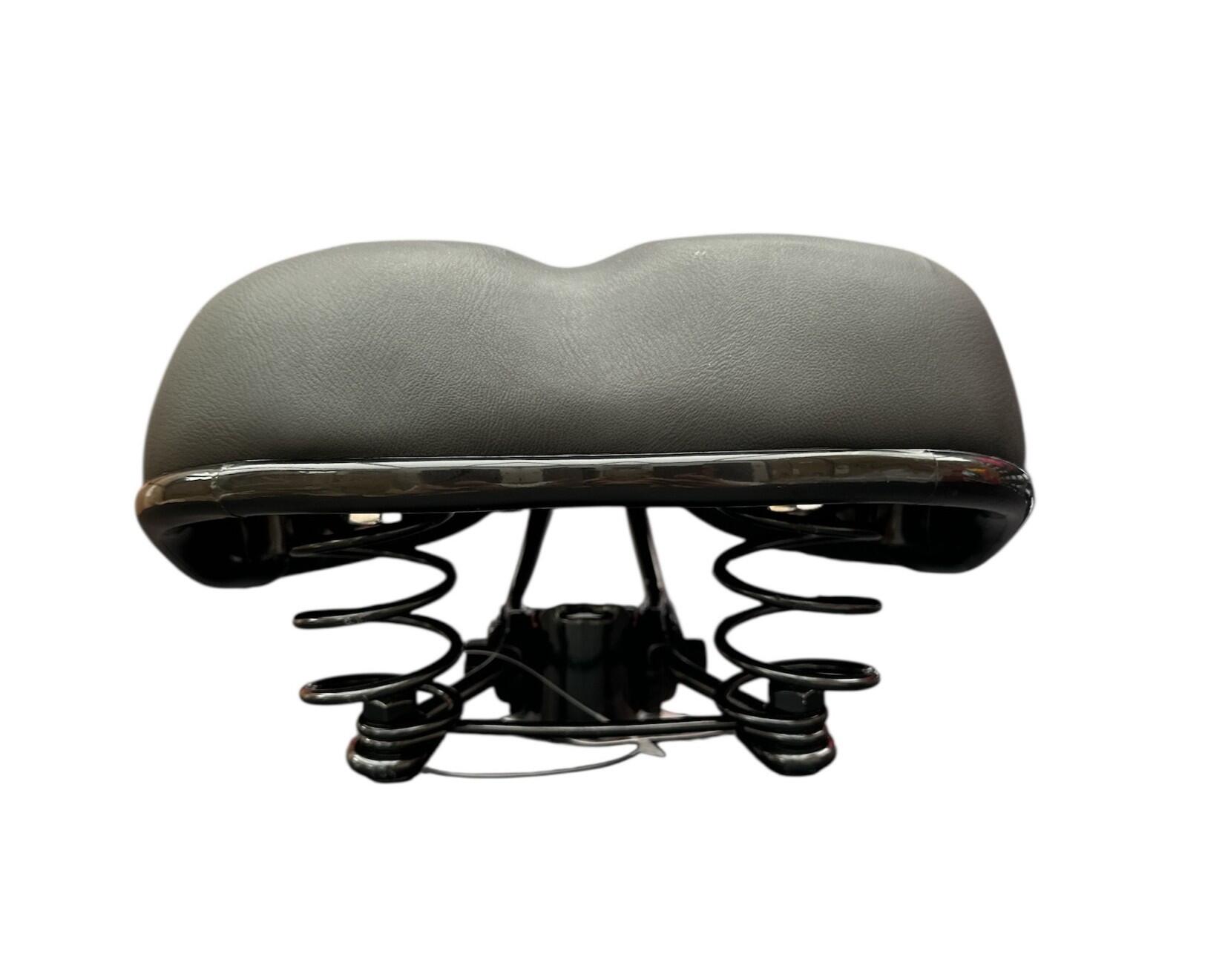 Sillín de bicicleta para mujer/hombre, sillín de gel, confort, negro 3/7