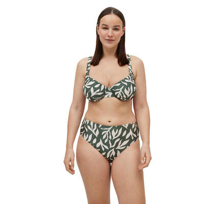 Conjunto de bikini reductor con brillo copas grandes D y F