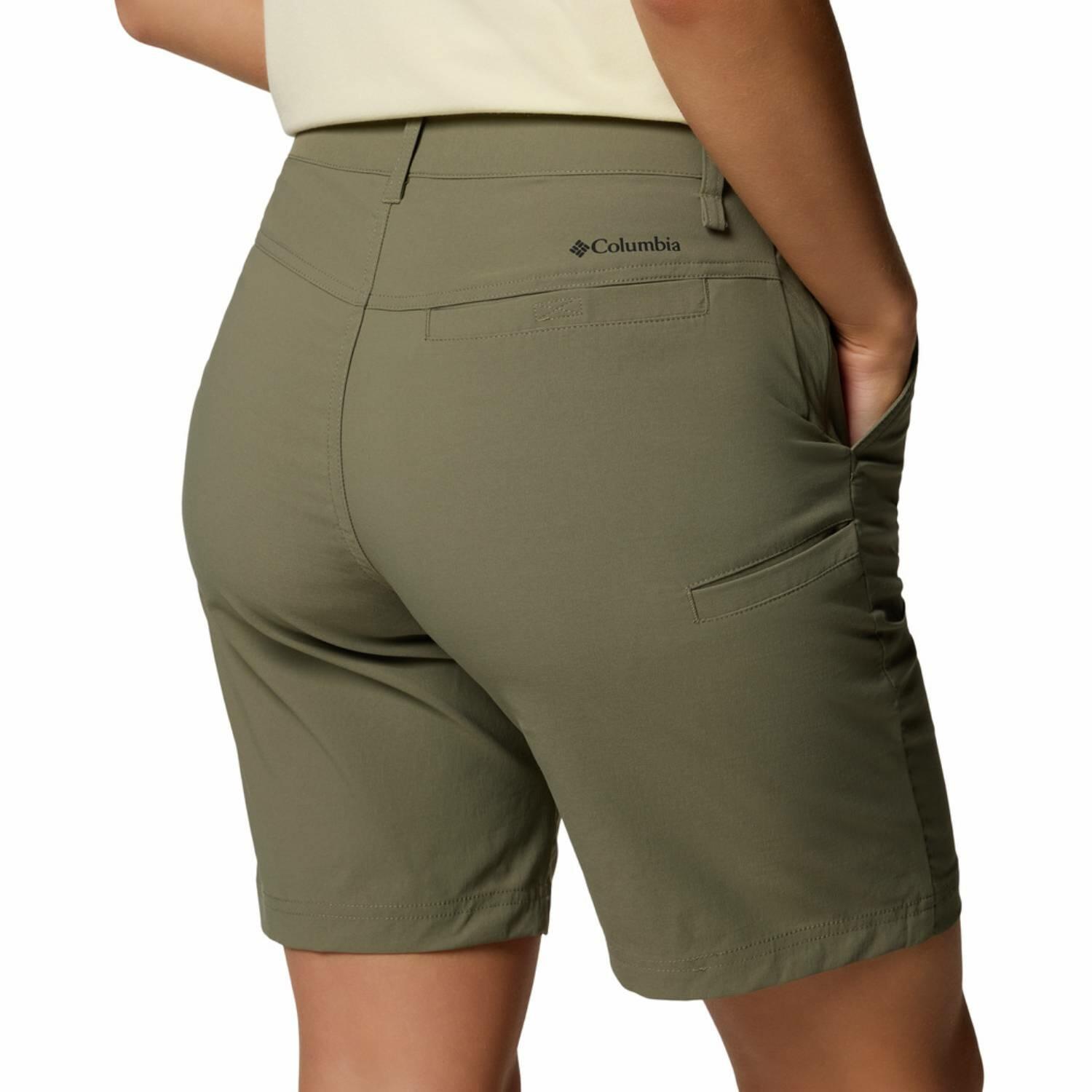 Short Columbia Leslie Falls Femme vert, léger et respirant 5/6