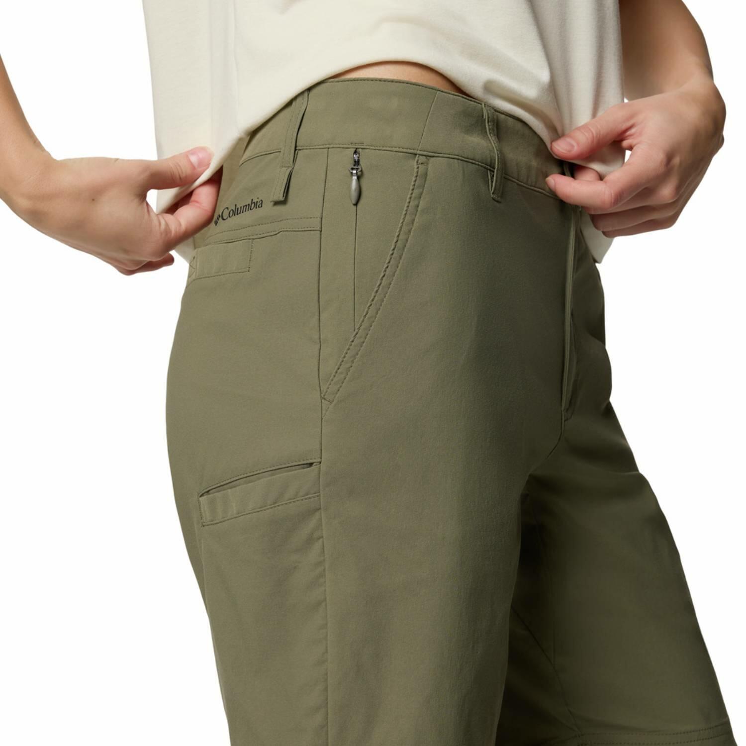 Short Columbia Leslie Falls Femme vert, léger et respirant 6/6