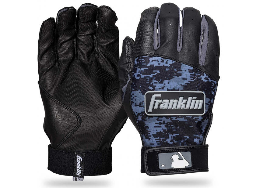 FRANKLIN Guanti da battuta - Baseball - Digitek - Adulti (Nero)