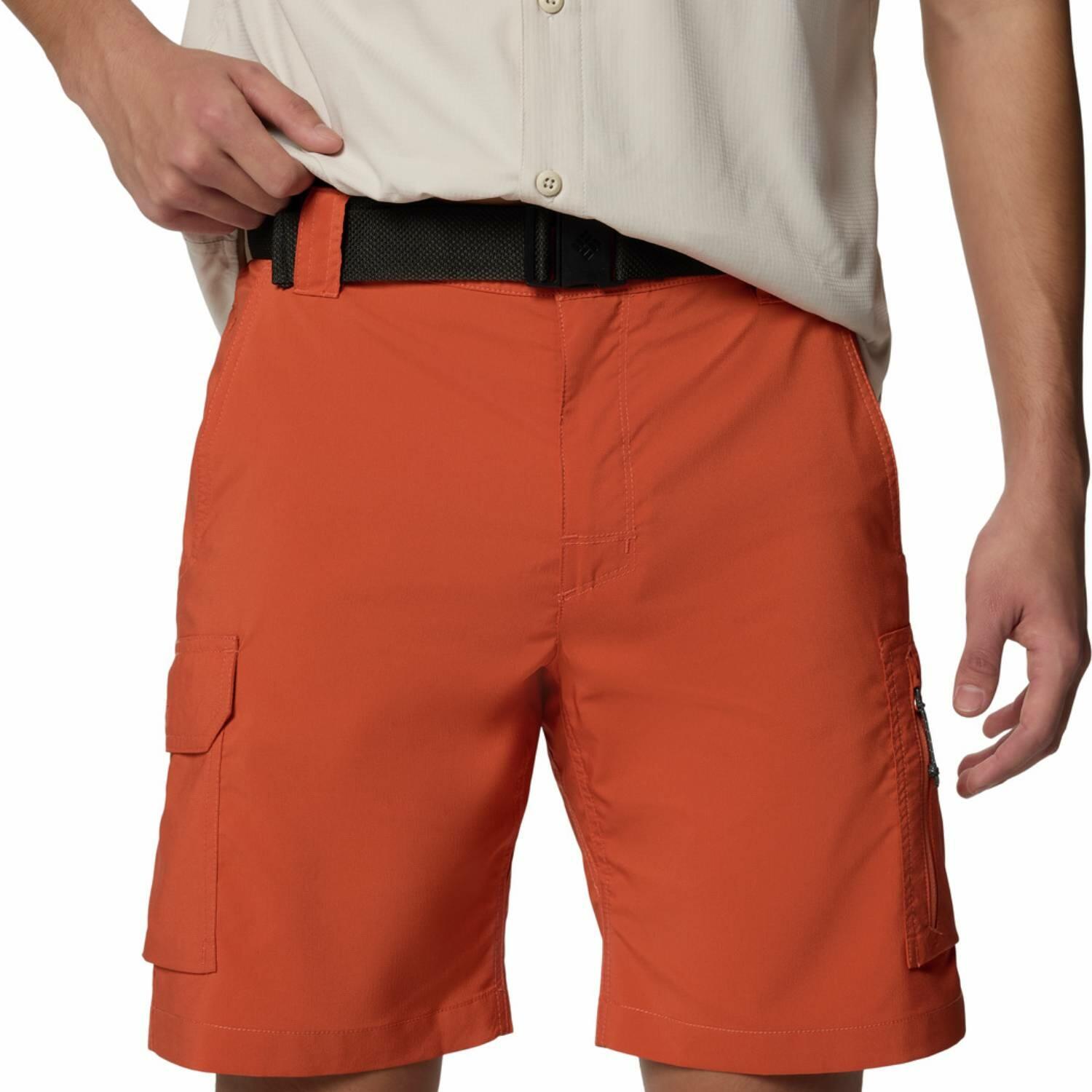 Short Columbia Silver Ridge Utility orange léger et respirant 3/5
