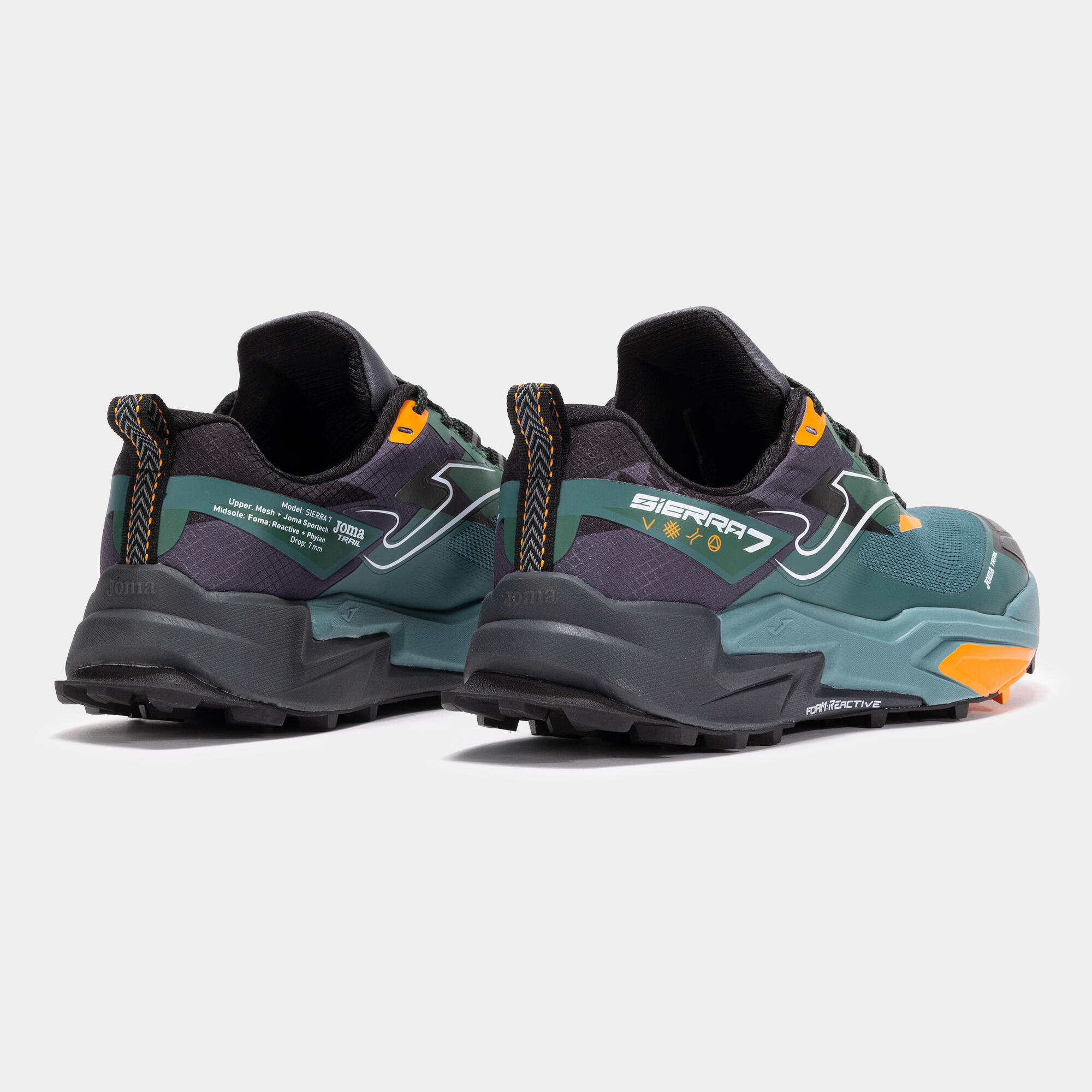 Zapatillas Trail Adulto Joma Sierra 25 Gris 3/5