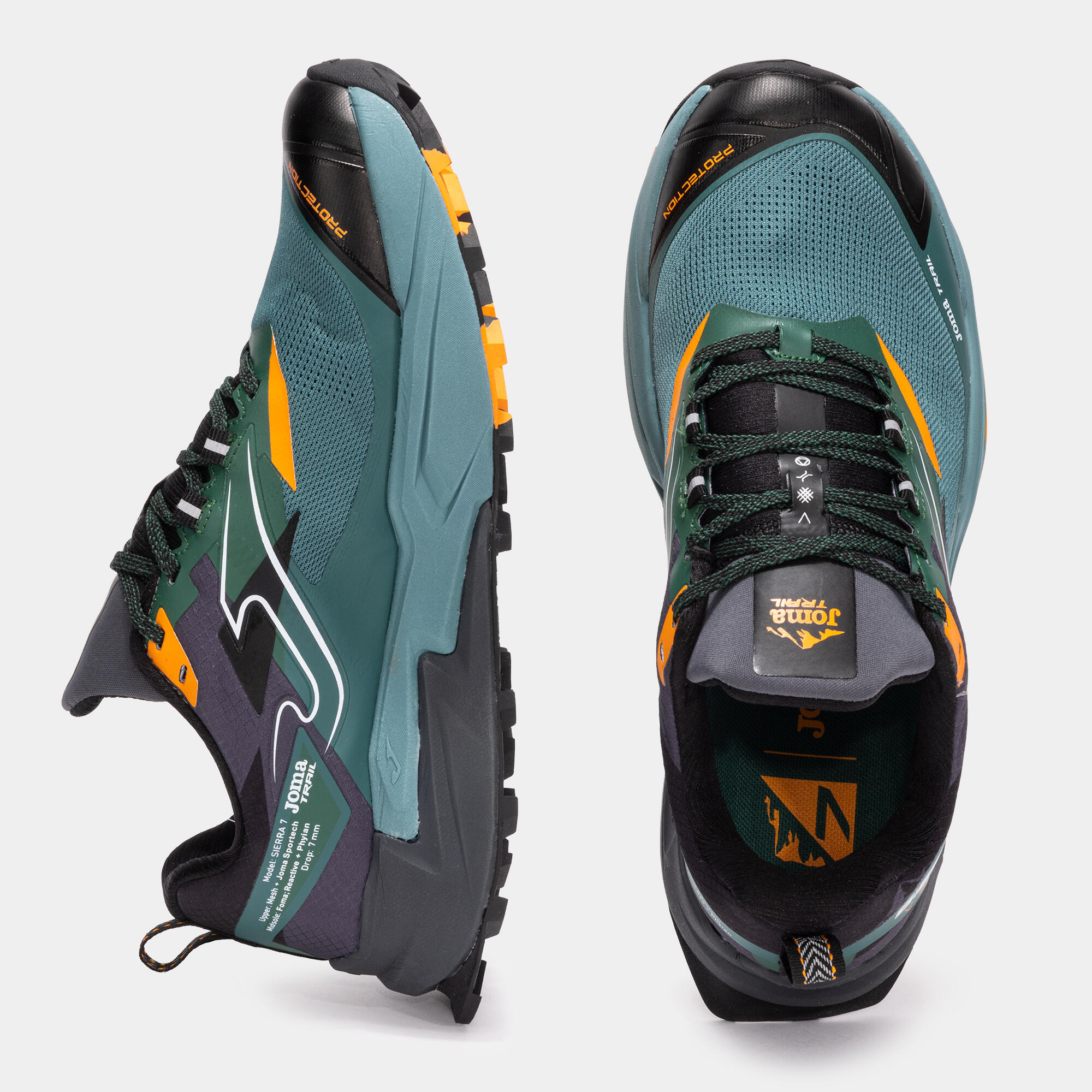 Zapatillas Trail Adulto Joma Sierra 25 Gris 4/5