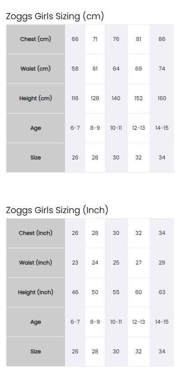 Zoggs Girls Aqua Pony Flyback Swimsuit 6/6
