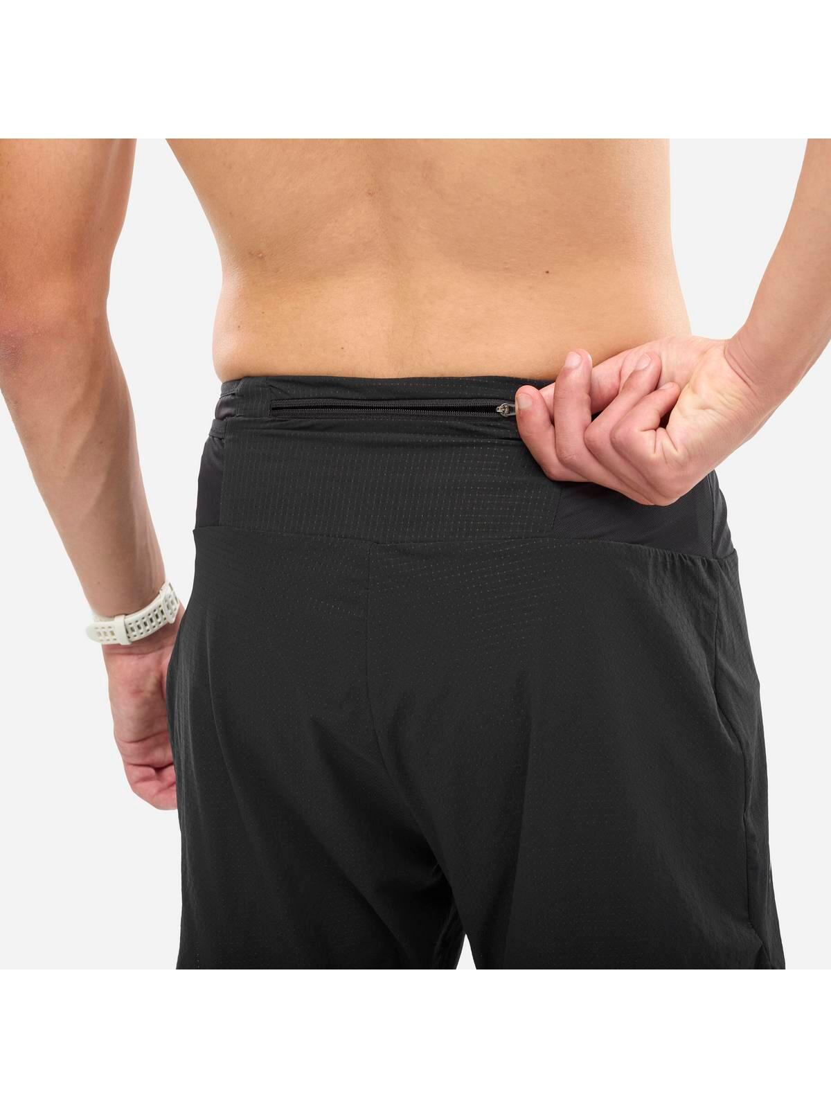 Spodenki do biegania męskie Millet Intense 2in1 Short M Czarny Active Fit 3/7