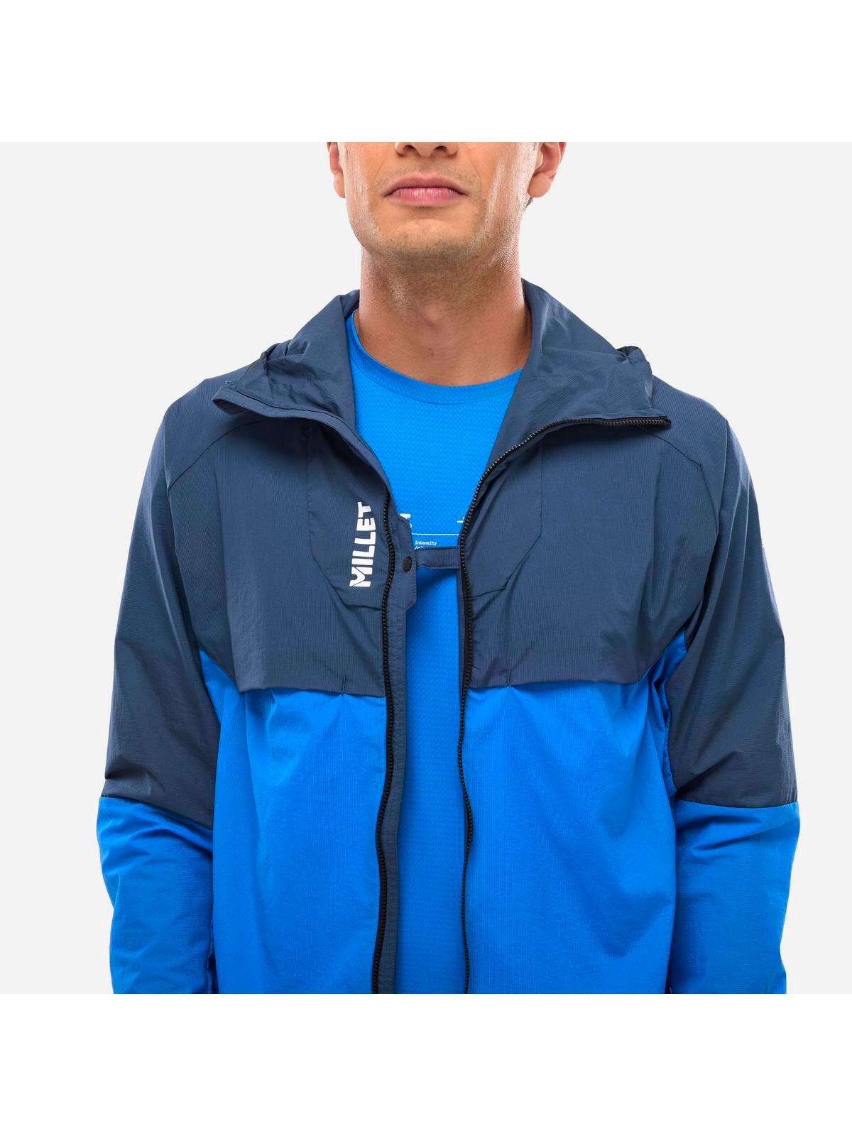 Kurtka do biegania wiatrówka męska Millet Intense Windbreaker Jkt active Fit 2/6