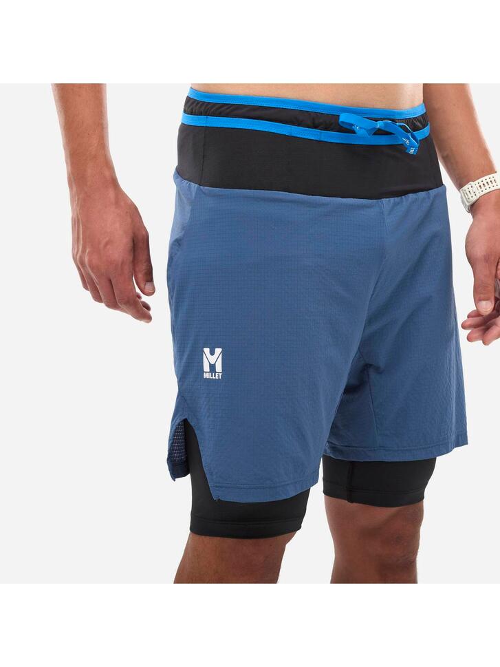 Spodenki do biegania męskie Millet Intense 2in1 Short M Active Fit