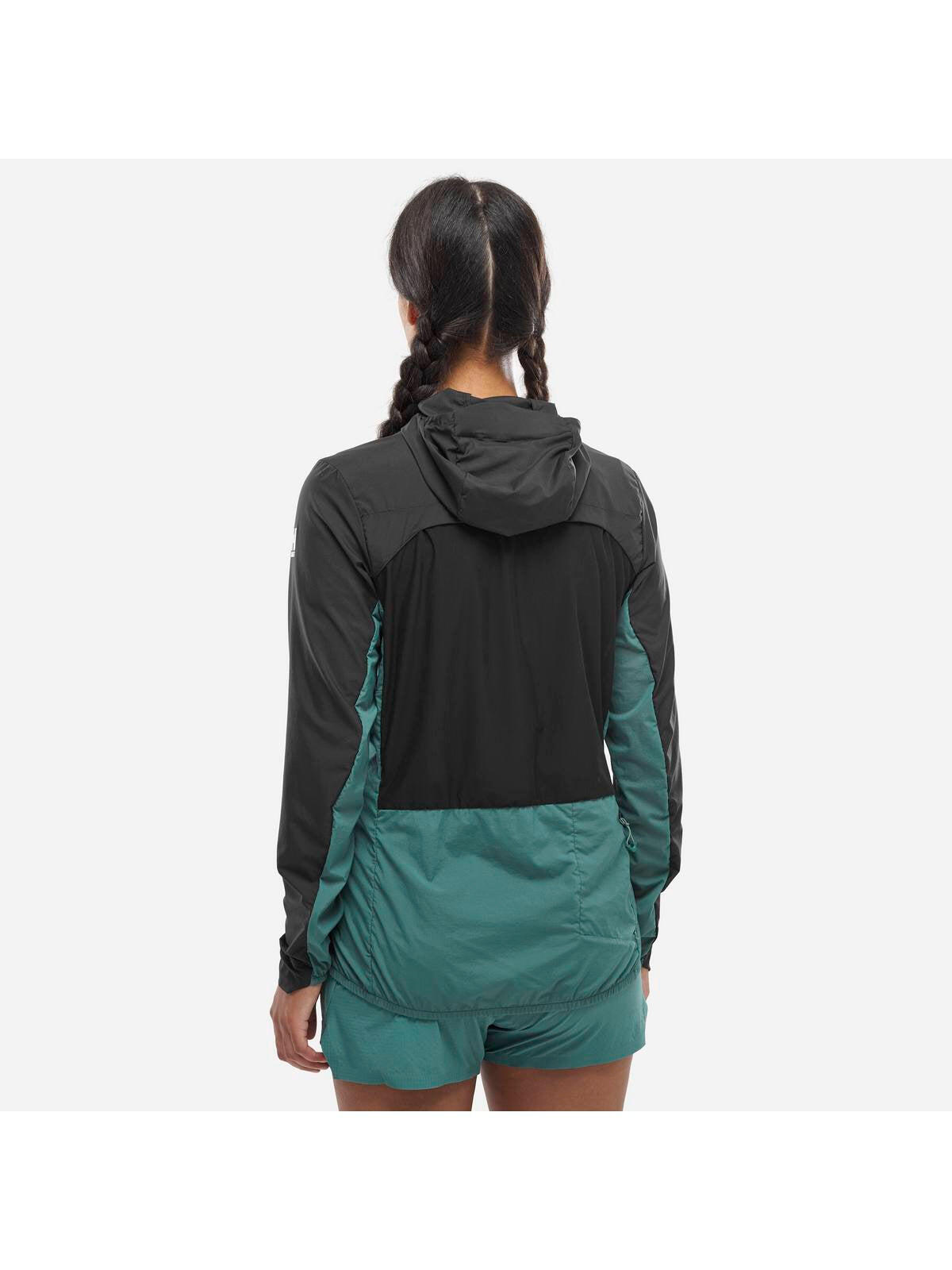 Kurtka do biegania Millet Intense Windbreaker Jkt W Zielony Active Fit 7/7
