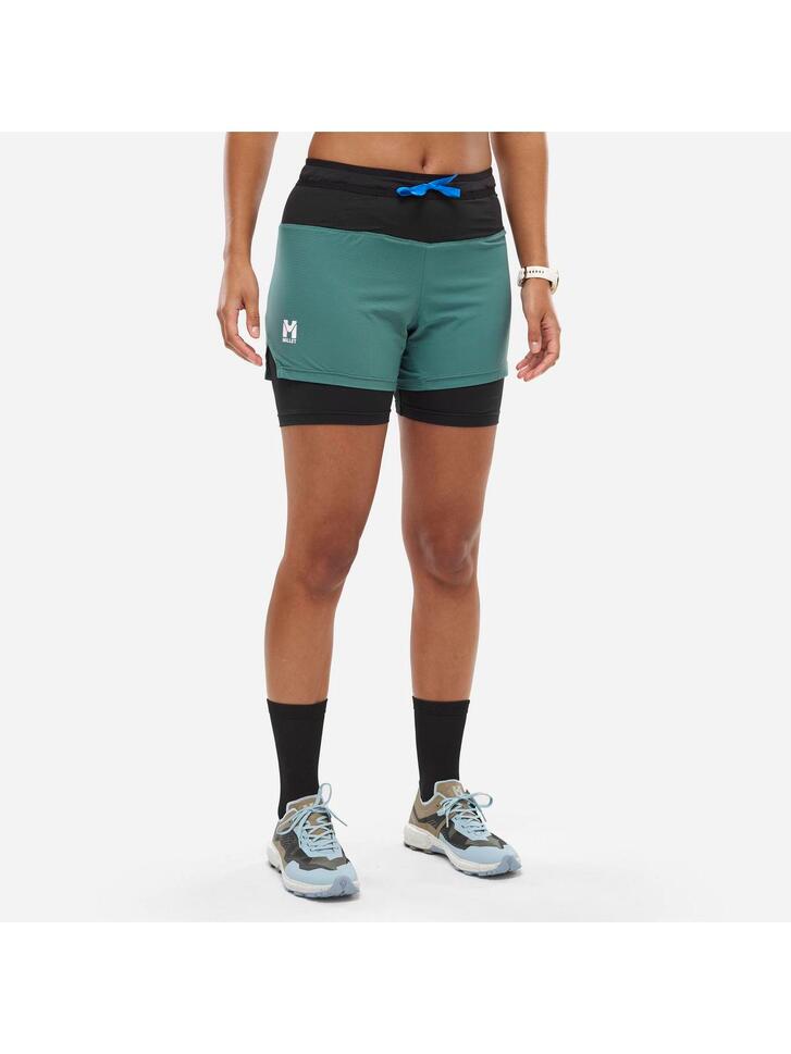 Spodenki do biegania damskie Millet Intense 2in1 Short W active fit