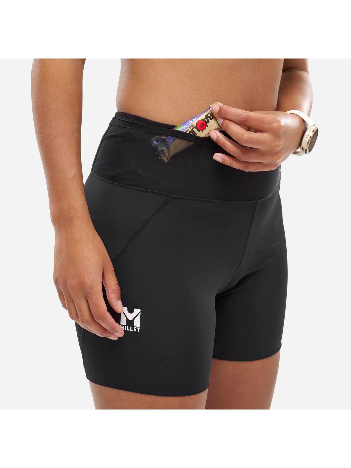 Legginsy do biegania damskie Millet Intense Legging Short W Ahletic Fit 3/6