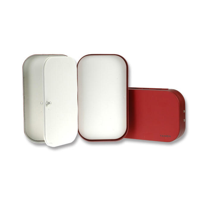 Pudęłko muchowe Taimen Al: 4 x Flat Foam Red 2/2