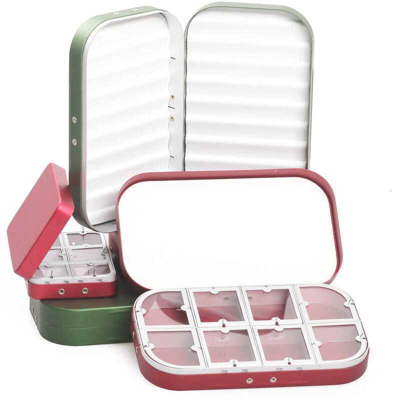 Pudęłko muchowe Taimen Al: 4 x Flat Foam Red
