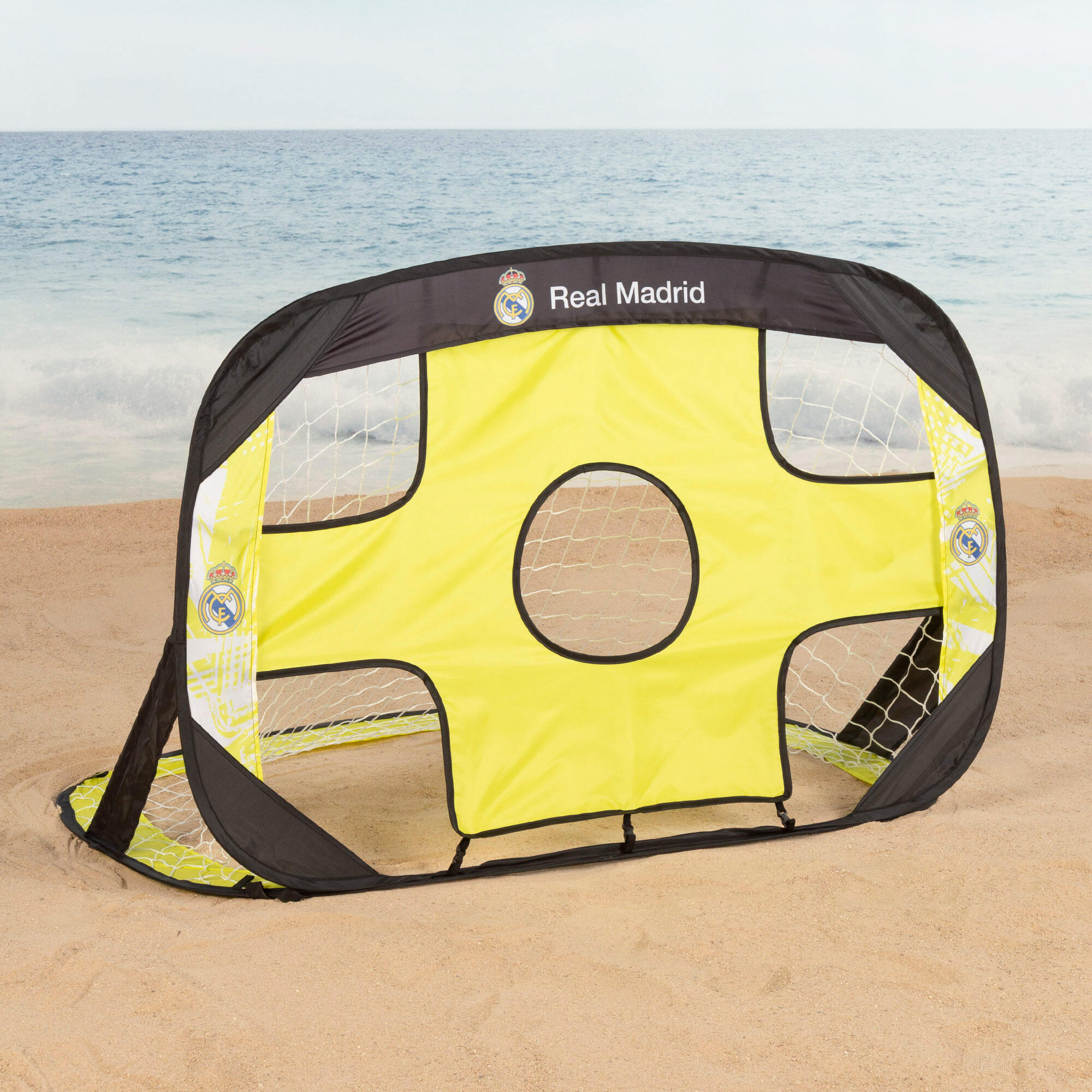 Real Madrid Porta pop-up 4 in 1 con bersaglio per freccette 120x80x80 cm 7/7