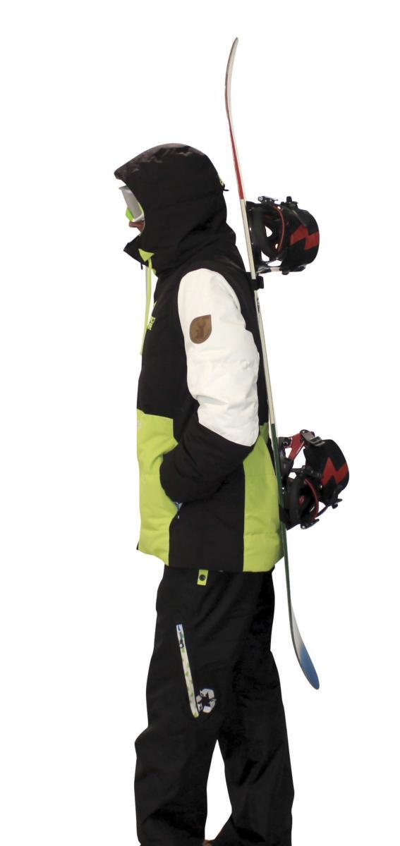 Handsfree systeem om je surf/snowboard op je rug te dragen Wantalis surfback 2/5