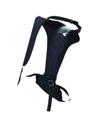 Handsfree systeem om je surf/snowboard op je rug te dragen wantalis surfback