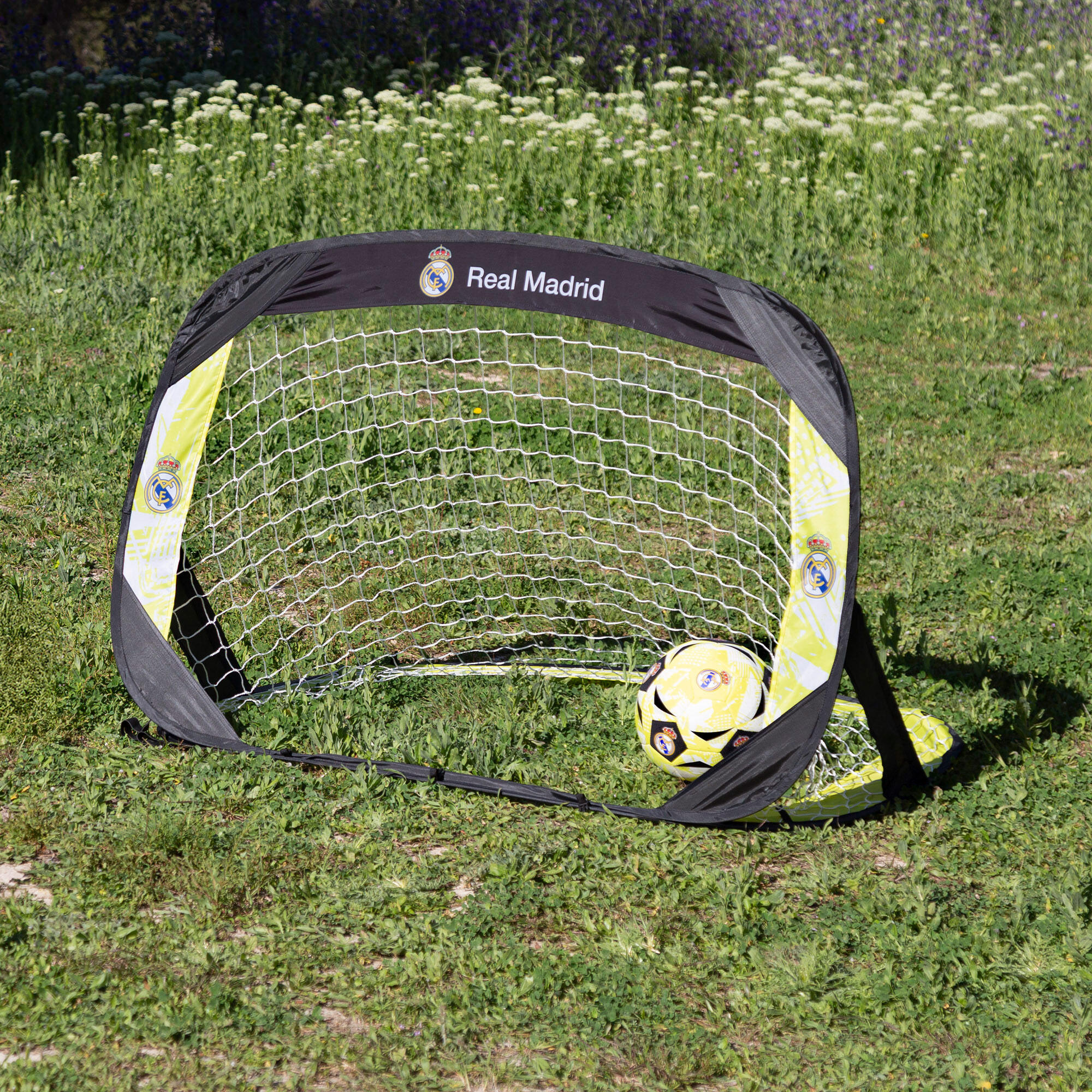 Real Madrid Set 2 porte da calcio pop-up 120x80x80 cm 3/7
