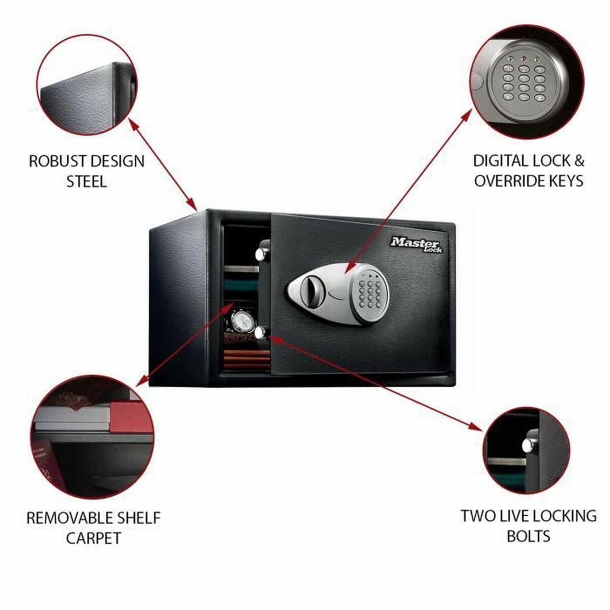 Cassaforte Master Lock Acciaio 3/4